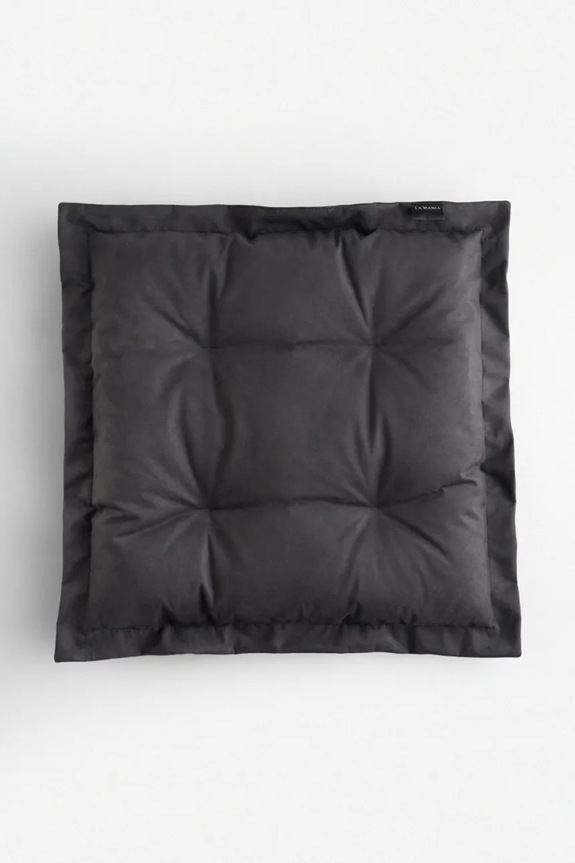 La Mania pernă decorativă Corde 60 x 60 cm gri 5905549438381
