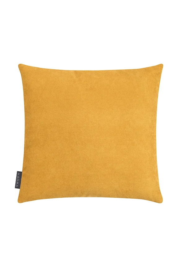 Dekorativna blazina z dodatkom bombaža Magma Vindetta 45 x 45 cm 67072.047 rumena AA00