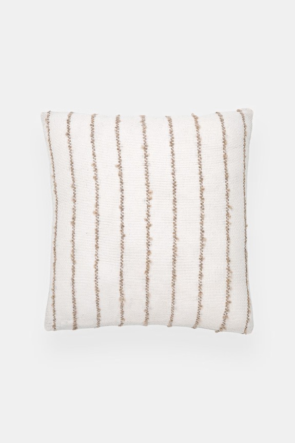 Inne față de pernă decorativă cu bumbac 45 x 45 cm albastru RICA101.CANNESBOUCLE