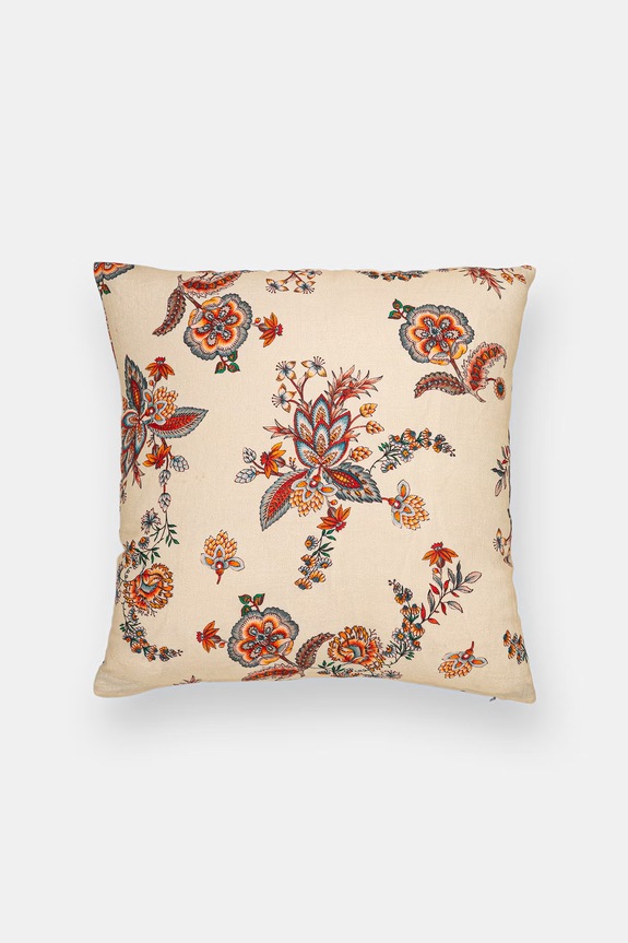 Inne față de pernă decorativă cu in 45 x 45 cm bej ZEFIRA105.LINOSOFT9313.