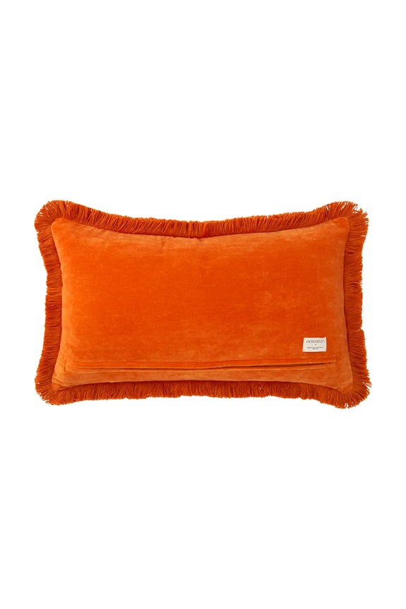 Olivier Desforges față de pernă decorativă din bumbac ROMULUS Capucine 33 x 57 cm 1062840 portocaliu AA00