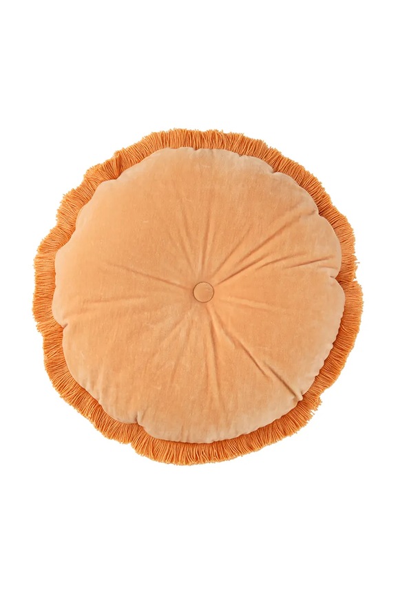 Bombažna okrasna prevleka za blazino Olivier Desforges ROMULUS Nectar 45 cm oranžna 1062838