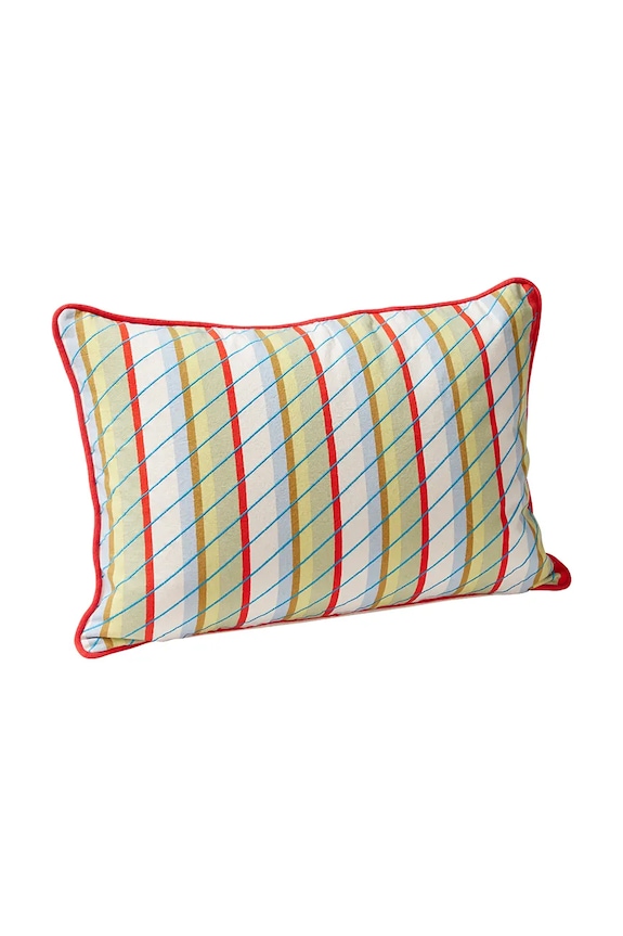 Hübsch Poduszka dekoracyjna bawełniana 40 x 60 cm multicolor 701404