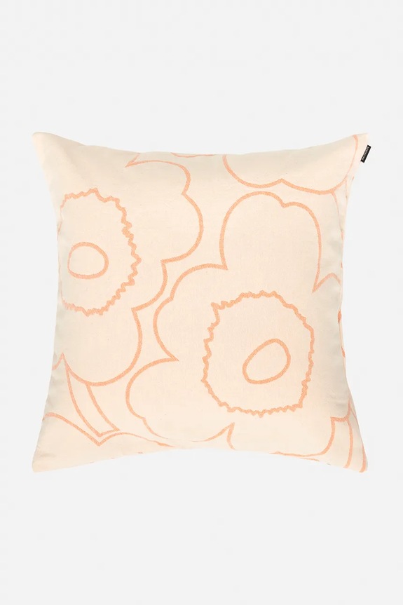 Marimekko față de pernă decorativă din bumbac bej 074645.120