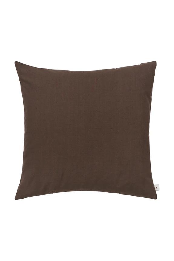 Ferm Living polštář s dekorací bavlněný 50 x 50 cm hnědá 1104272857
