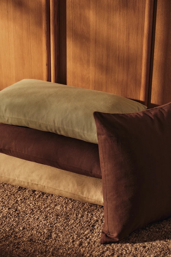 Ferm Living polštář s dekorací bavlněný 50 x 50 cm 1104272857 hnědá AA00