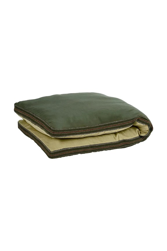 Madam Stoltz pernă decorativă din bumbac 60 x 140 cm verde FM.0019.25C
