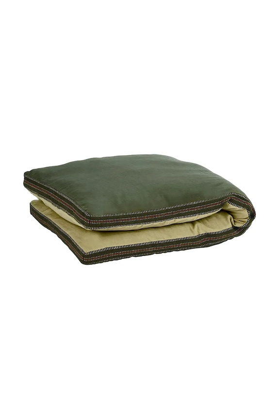 Madam Stoltz pernă decorativă din bumbac 60 x 140 cm verde FM.0019.25C