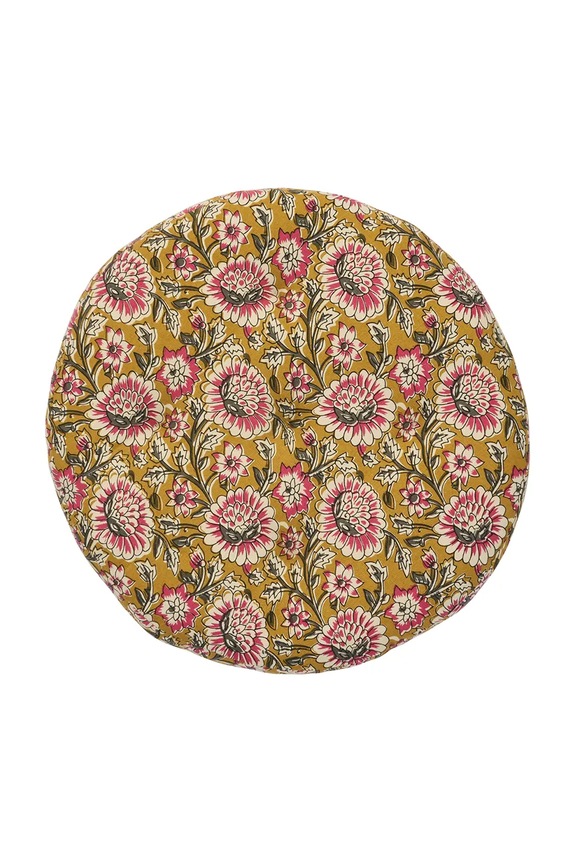 Madam Stoltz poduszka na krzesło bawełniana 45 cm multicolor RCP.45.301