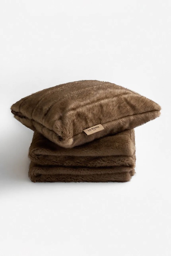 La Mania Μαξιλάρι διακοσμητικό 50 x 50 cm 5905549435175 καφέ