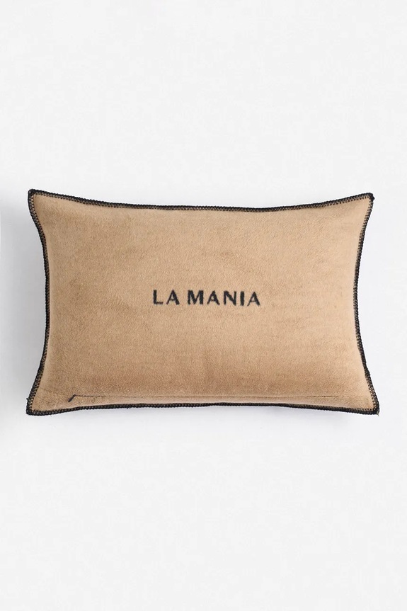 La Mania Μαξιλάρι διακοσμητικό από βαμβάκι 40 x 60 cm 5905549435014 μαύρο AA00