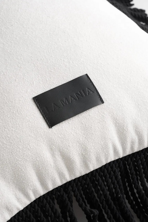 La Mania μαξιλάρι διακοσμητικό 50 x 50 cm 5902037040040 λευκό