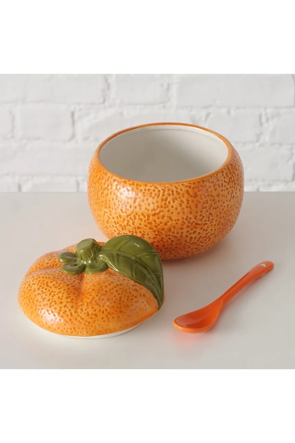Kuchnia i bar Boltze pojemnik z pokrywką Orange 480 ml 2054400 pomarańczowy