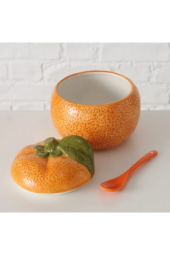 Kuchnia i bar Boltze pojemnik z pokrywką Orange 480 ml 2054400 pomarańczowy