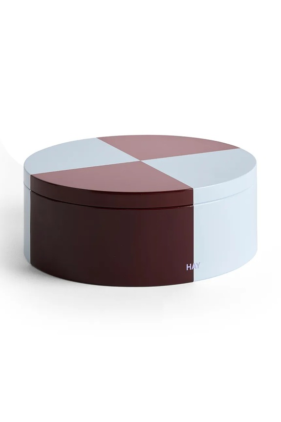 HAY pojemnik z pokrywką Tin Container 19,8 x 7,3 cm multicolor AE360.A907.AT54