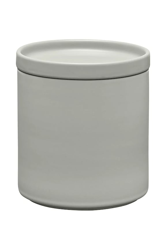 Nádoba s vekom Blomus Pilar M/13 x 12 cm sivá B64789