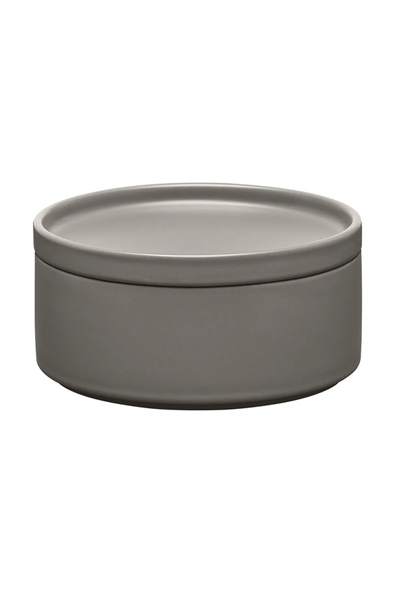 Blomus pojemnik z pokrywką Pilar L/15 x 7 cm czarny B64794