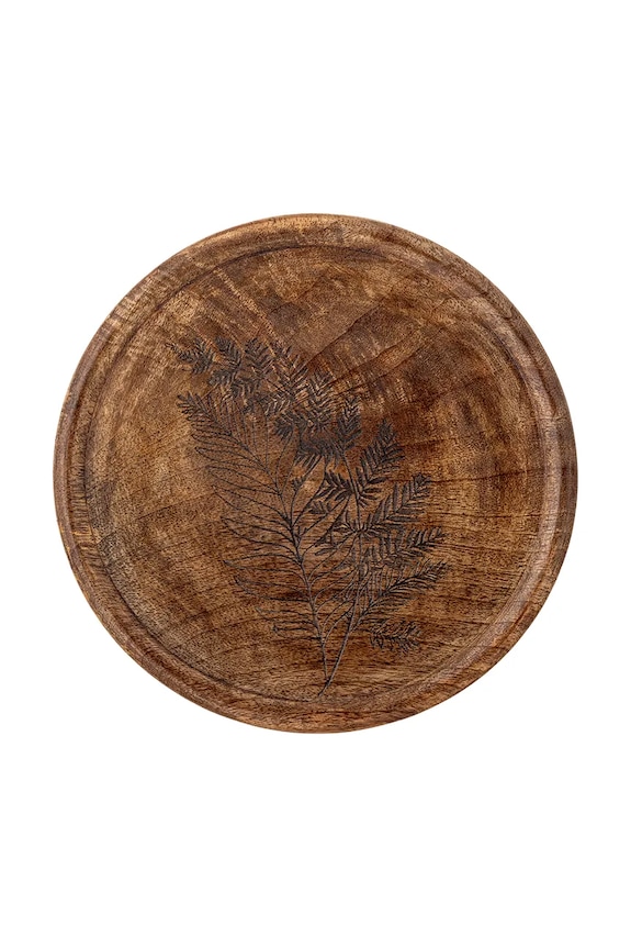 Bloomingville recipient pentru depozitare din lemn de mango 19,5 x 9,5 cm 82065400 maro AA00