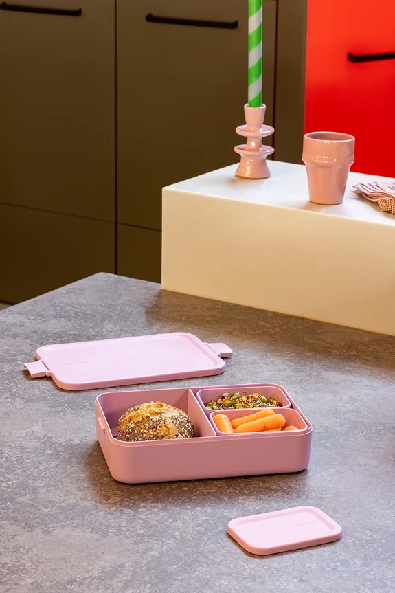 Kuchnia i bar Brabantia lunchbox do żywności z tworzywa sztucznego 241383 różowy