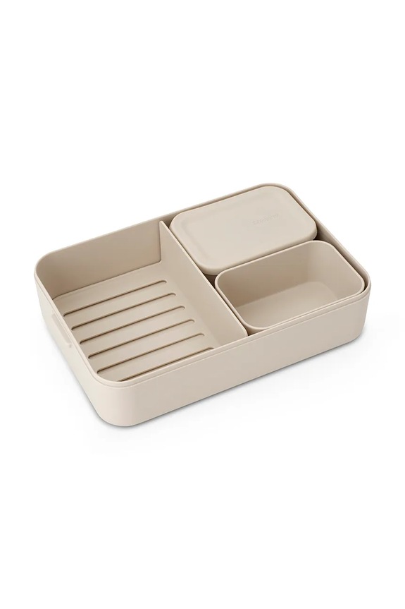 Brabantia lunchbox do żywności z tworzywa sztucznego 241369 beżowy AA00