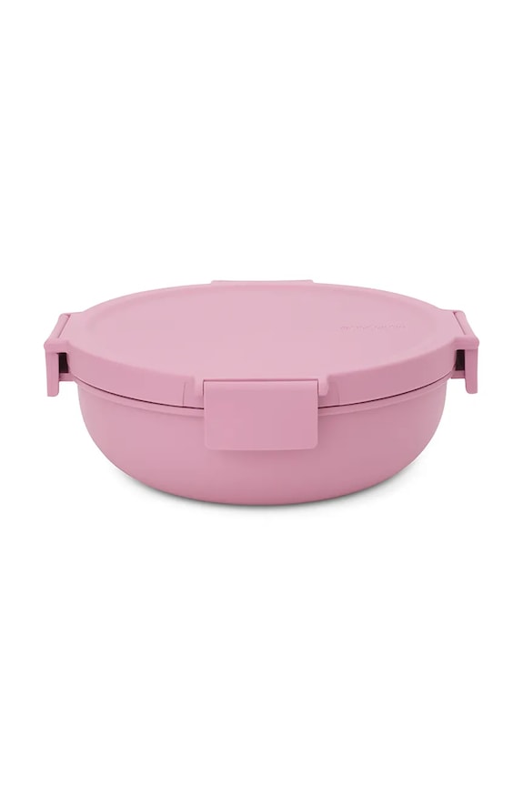 Brabantia lunchbox do żywności z tworzywa sztucznego 1,3 l różowy 241901
