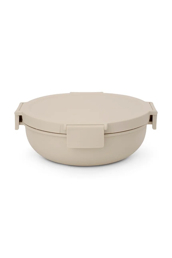 Brabantia lunchbox do żywności z tworzywa sztucznego 1,3 l beżowy 241888