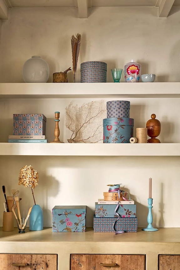 Pip Studio słoik do przechowywania z porcelany 1,5 l multicolor 51009043