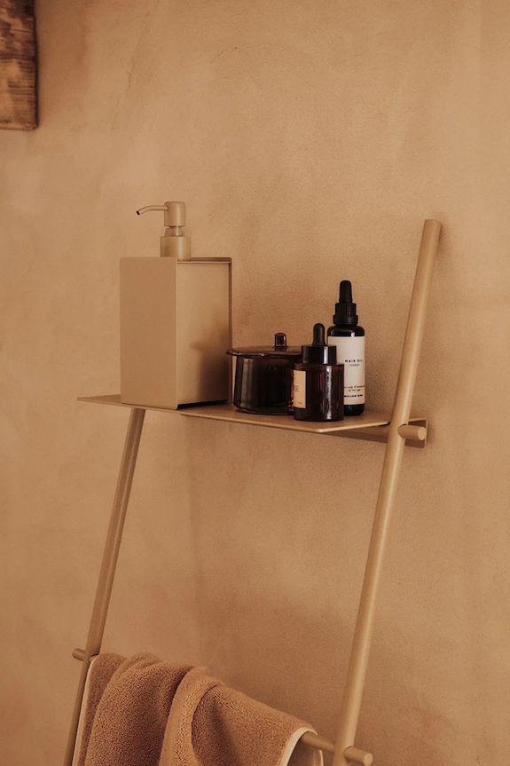 Ferm Living recipient pentru depozitare din gresie 9 x 11 cm 1104272786 maro