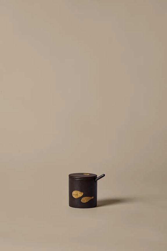 Kuchnia i bar Ferm Living pojemnik kuchenny 8,5 x 8 cm 1104272737 brązowy