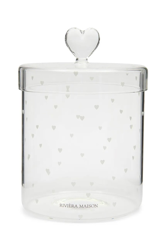 Riviera Maison pojemnik na produkty sypkie ze szkła transparentny 576110