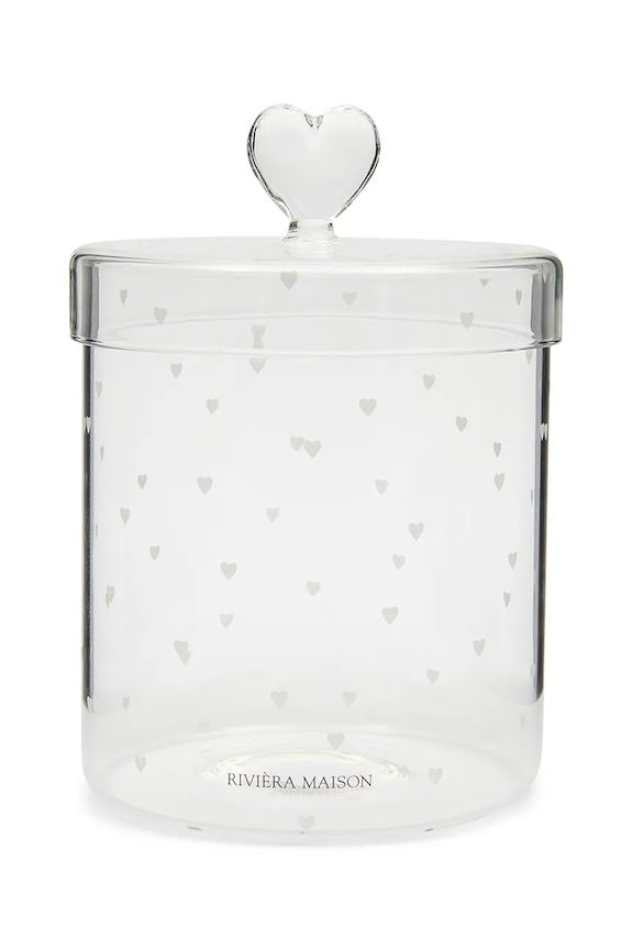 Riviera Maison pojemnik na produkty sypkie ze szkła transparentny 576110