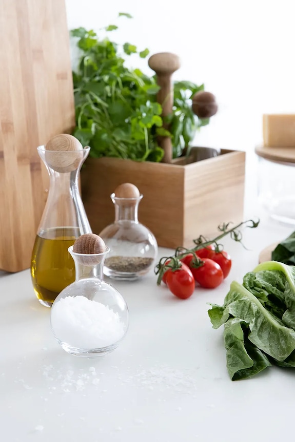 Sagaform láhev na olej z foukaného skla 300 ml 5015337 průhledná AA00