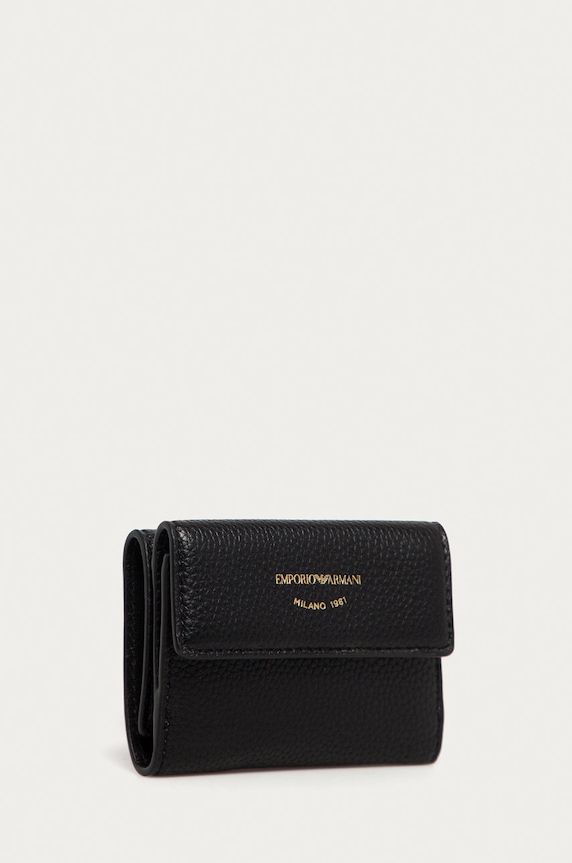 Emporio Armani - Pénztárca Y3H215.YFW9B.NOS fekete AA00