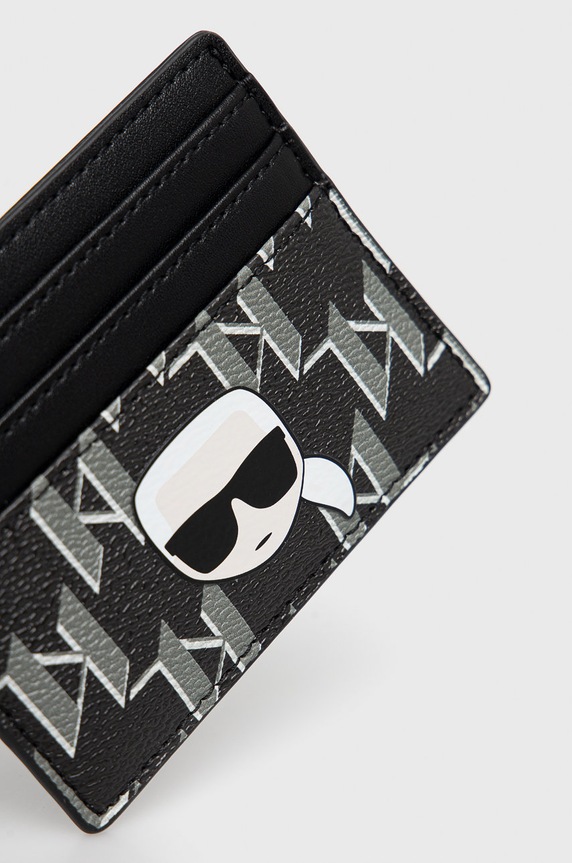 Doplňky Pouzdro na karty Karl Lagerfeld 225W3217 černá
