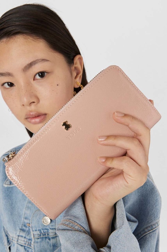 Tous portfel Biletera M różowy 2000847014