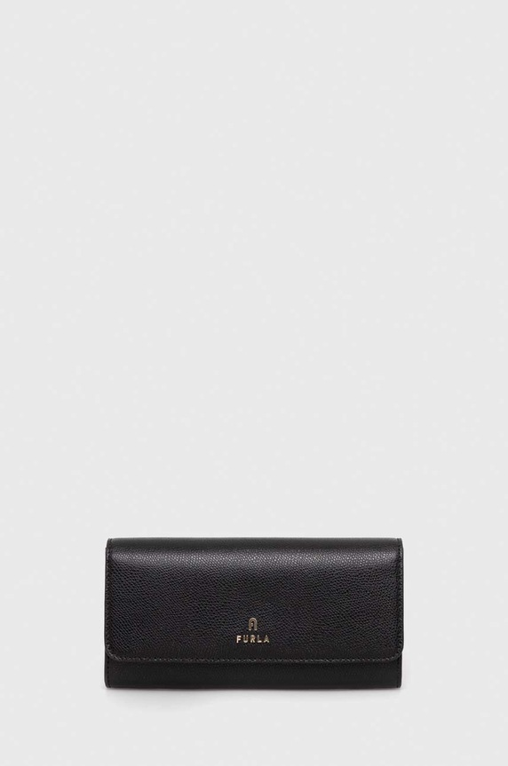 Кожаный кошелек Furla кожа чёрный WP00317.ARE000.O6000