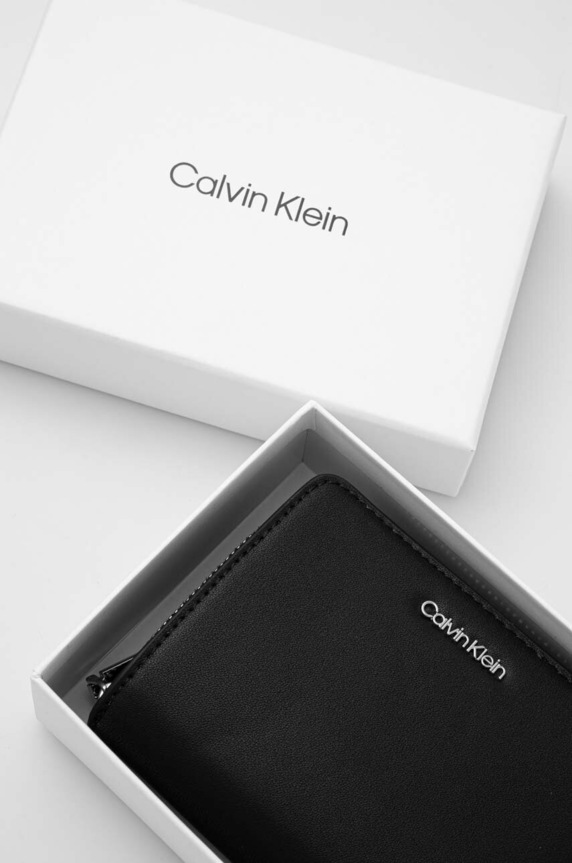 Calvin Klein pénztárca fekete K60K610300