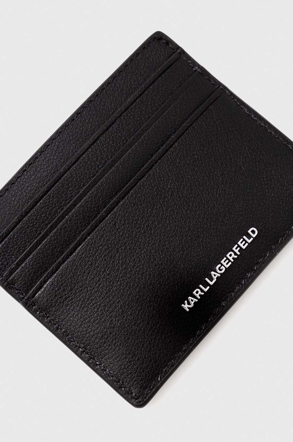 Karl Lagerfeld carcasa din piele 240W3257 negru AA00