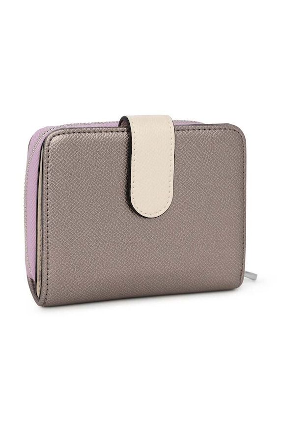 Novčanik Tous New Dubai Saffiano 2001689955 srebrna AA00