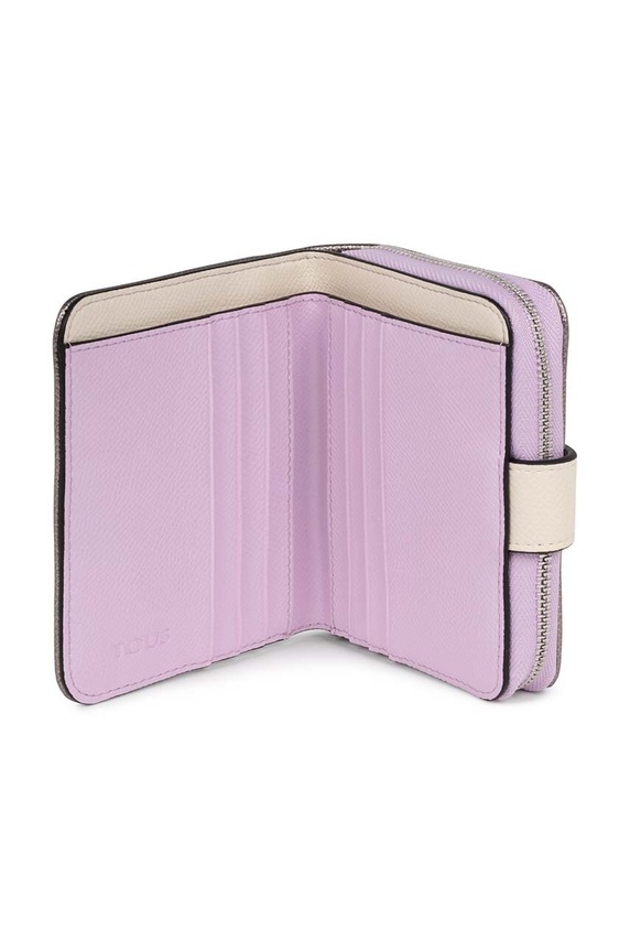 Dodaci Novčanik Tous New Dubai Saffiano 2001689955 srebrna