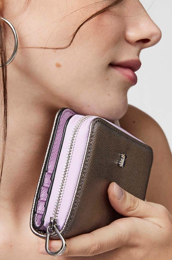 Novčanik Tous New Dubai Saffiano 2001689955 srebrna