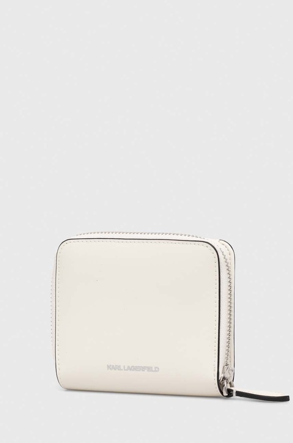 Karl Lagerfeld portfel skórzany 241W3202 biały AA00