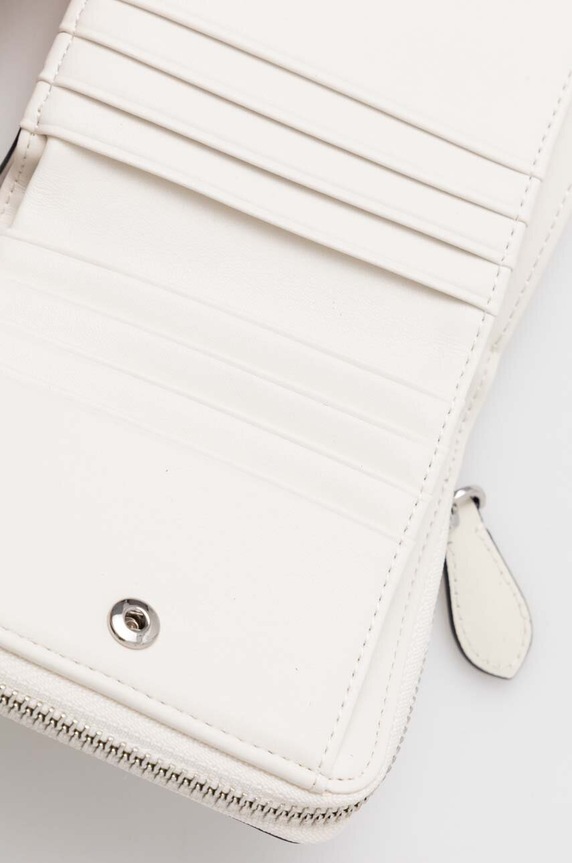 Karl Lagerfeld portfel skórzany 241W3202 biały