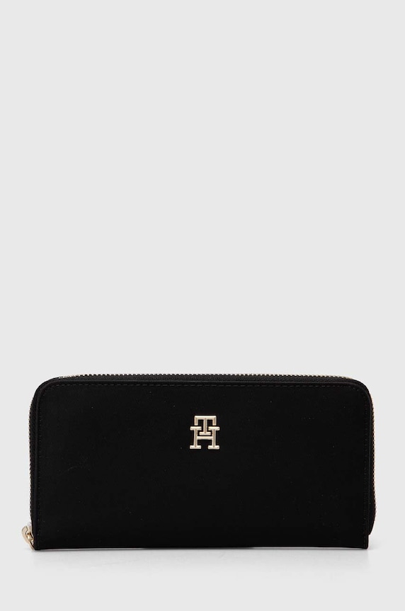 Tommy Hilfiger pénztárca sima fekete AW0AW15642
