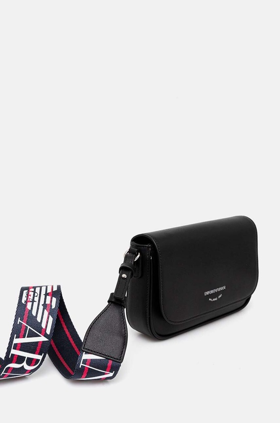 Kožená kabelka Emporio Armani Y3H294.Y478E.NOS čierna AA00