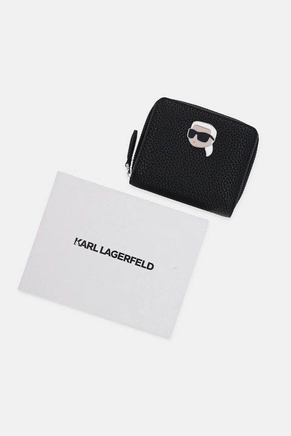 Πορτοφόλι Karl Lagerfeld IKON μαύρο A1W32126