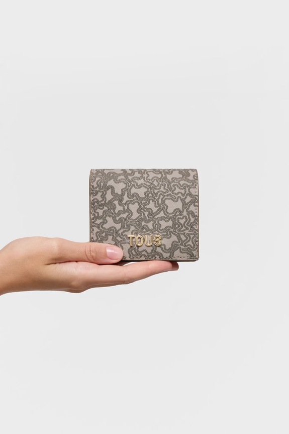 Πορτοφόλι Tous KAOS MINI LINES γκρί 2002183644