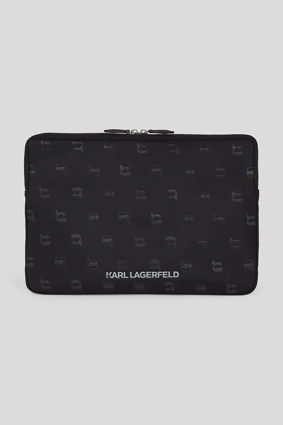 Obal na notebook Karl Lagerfeld IKON na notebook čierna A3W32010