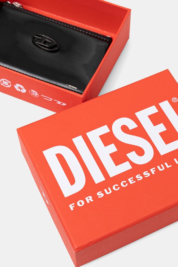 Peňaženka Diesel PLAY PLAY CARD HOLDER III čierna X10003.P6255