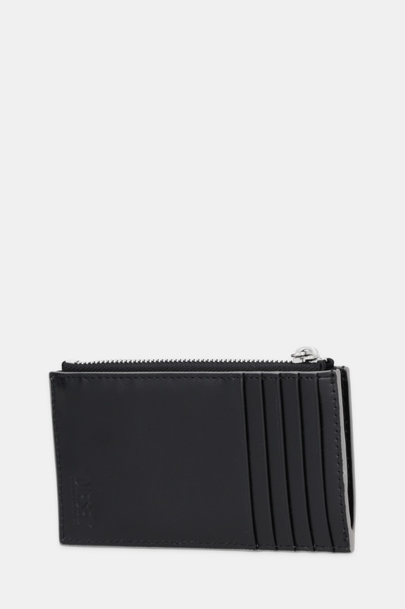 Δερμάτινο πορτοφόλι Diesel 1DR 1DR CARD HOLDER III X10270.PS202 ασημί AA00